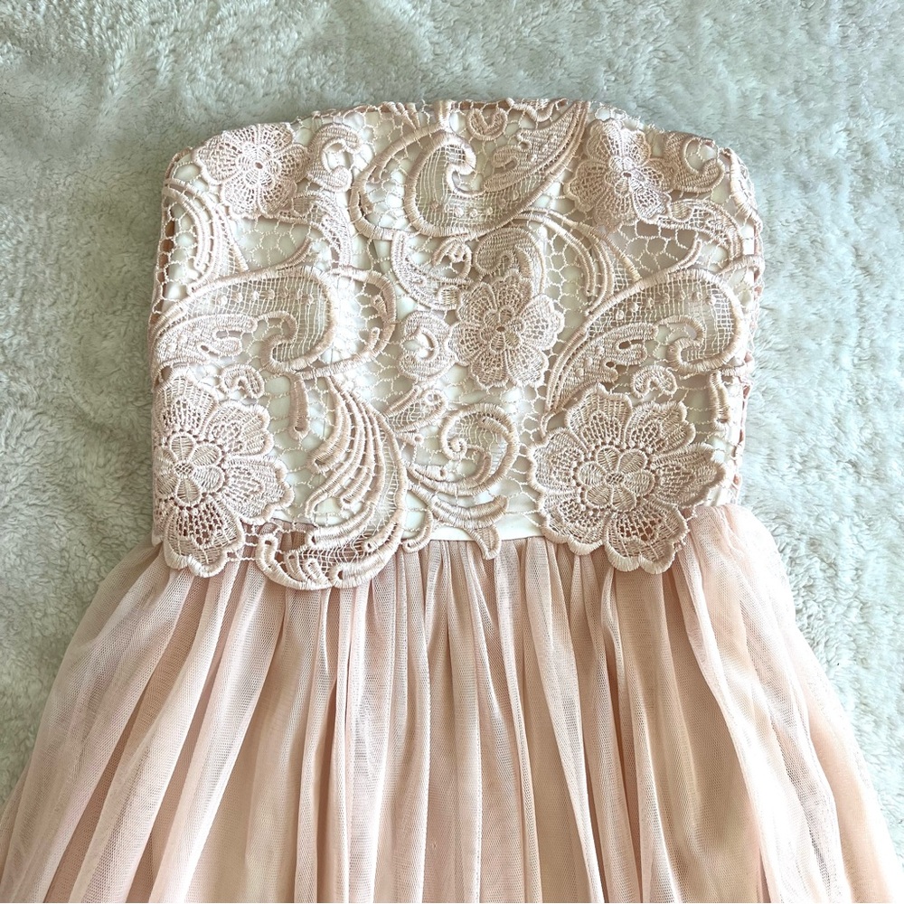 Little Mistress Bandeau Dress Size 2 - Picture 8 of 12